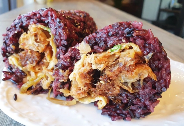 紫米飯糰 食譜 紫米飯糰 食譜