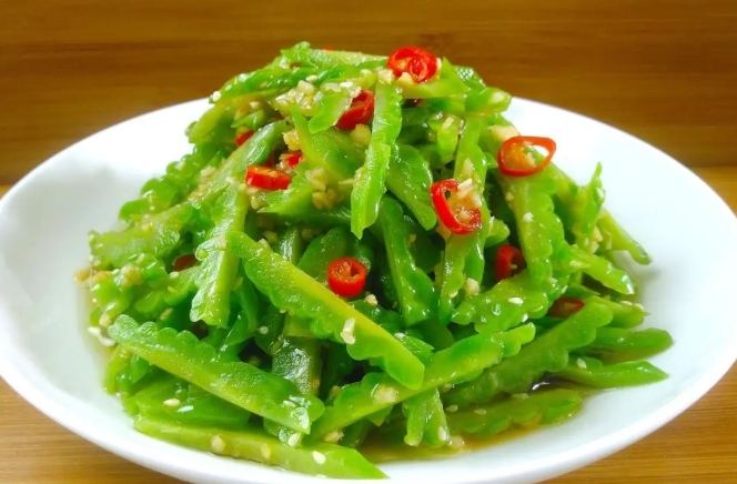 涼拌苦瓜做法