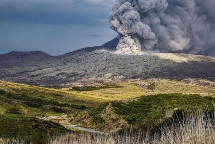 阿蘇山一月氣溫