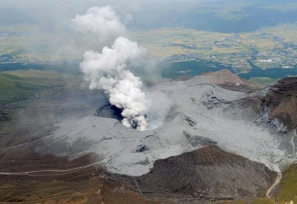 阿蘇山一月氣溫