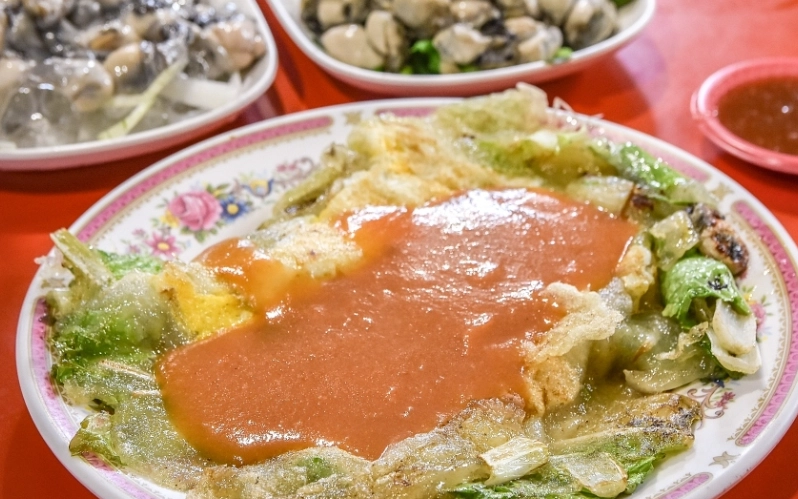 東石蚵仔煎美食