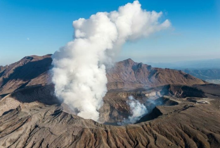 阿蘇火山1月天氣